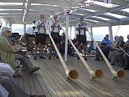 Alphorns on the Steamer