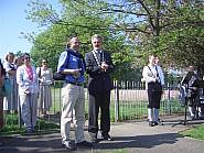 Burgermeister Herbert Kirsch & Diessen's Chairman of Twinning Helmut Fietzek